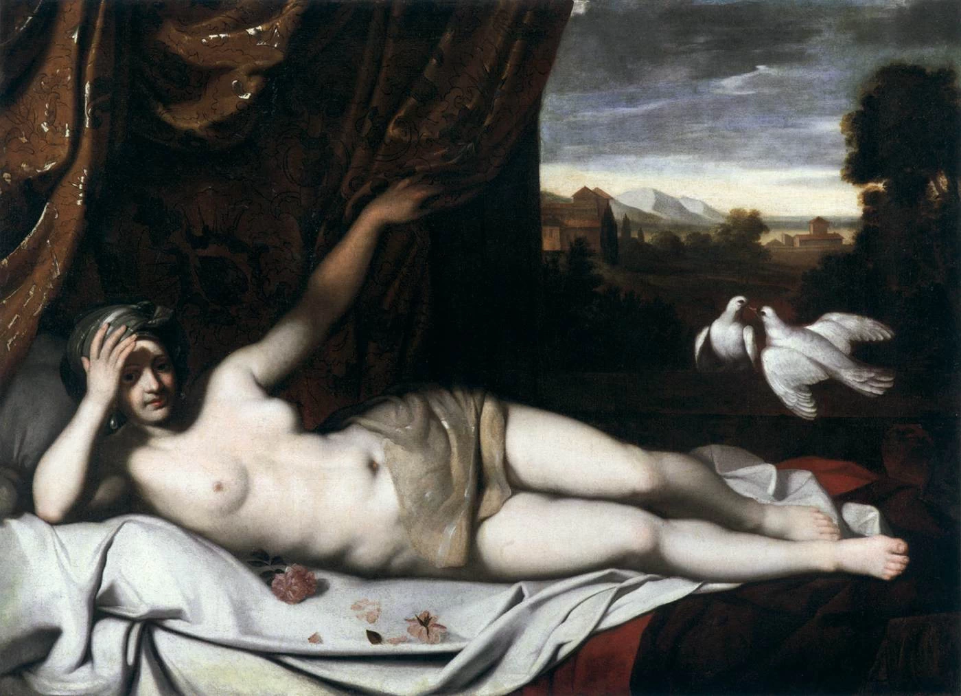 Venere con colombe - York City Art Gallery, York, attribuito